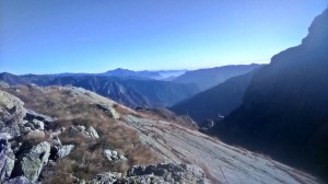 Alpy Bergamskie wieczorem