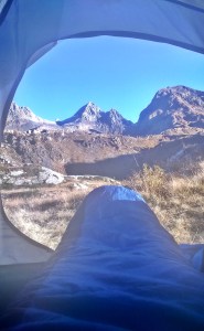 drugi poranek w Alpach Bergamskich