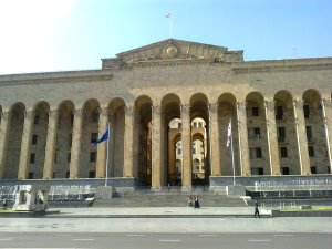 parlament gruźiński w Tbilisi