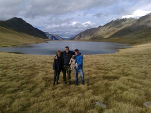 Black Cliff rock lake, rezerwat Lagodekhi, Gruzja