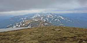 Czarnohora widziana z Hoverli