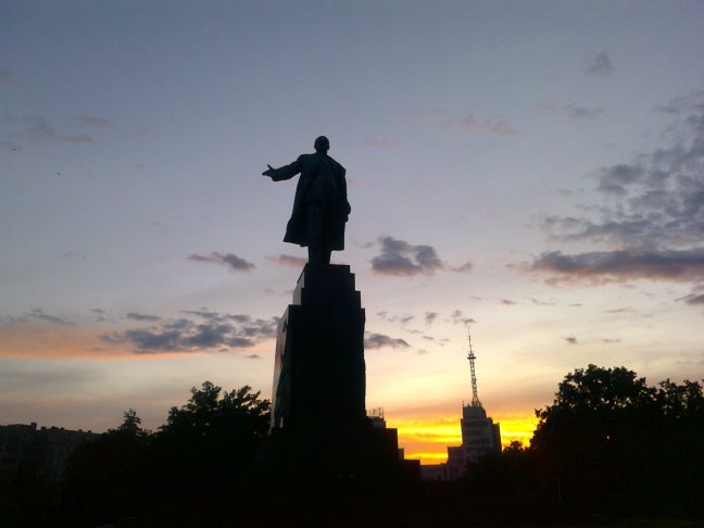 pomnik Lenina w Charkowie