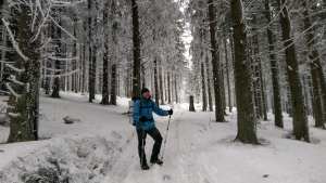 Babiogórski Park Narodowy zimą