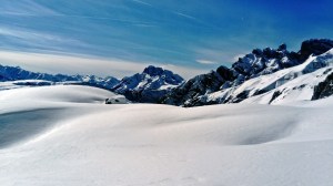 wielkie śniegi w Dolomitach