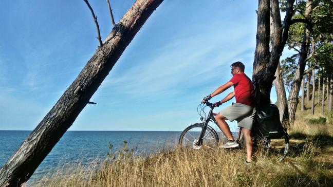 koniec trasy w Wolińskim Parku Narodowym