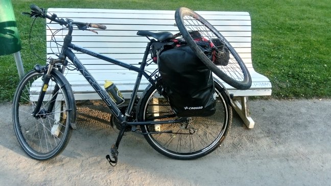 koło zapasowe musi być! rower, naprawa