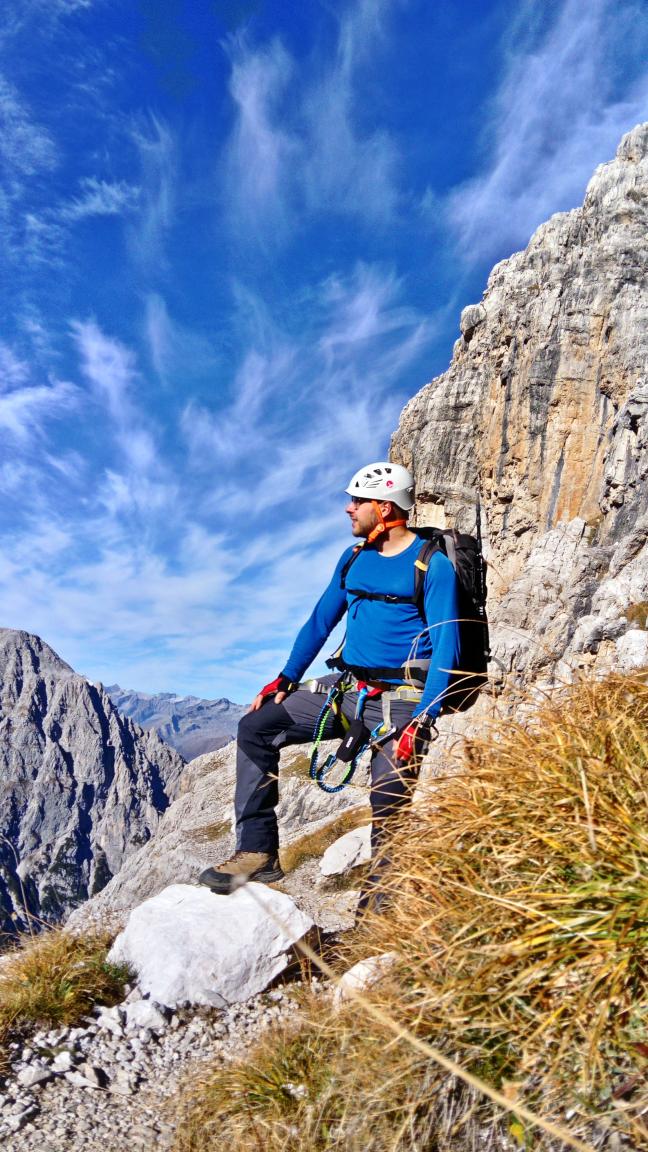 Cezarkos, na szlaku via ferrata SOSAT
