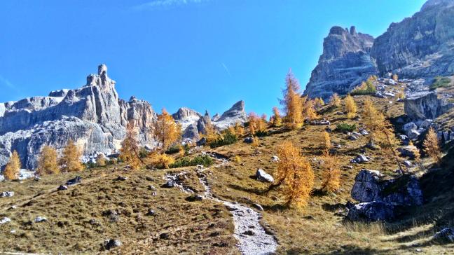 szlak do rifugio Tucket e Sella, Dolomiti di Brenta