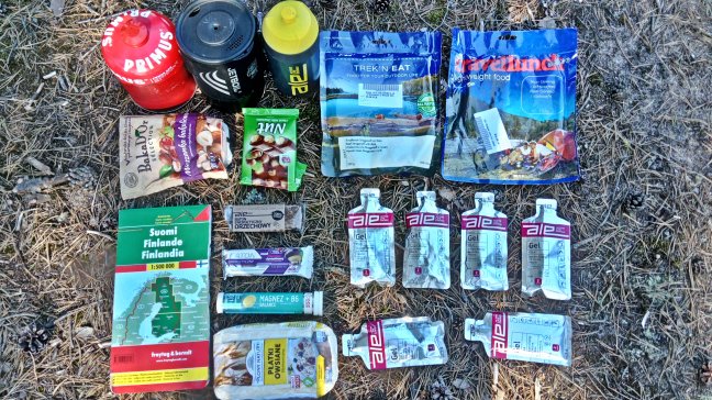 zestaw jedzenia i produktów ALE Active Life Energy