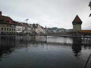 drewniany mos w Lucernie