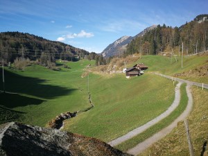 linie kojowe w Szwajcarii poprowadzono nawet w najtrudniejszych zboczach