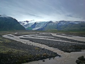 pola sandrowe pod lodowcem kolejne, Vatnajökull