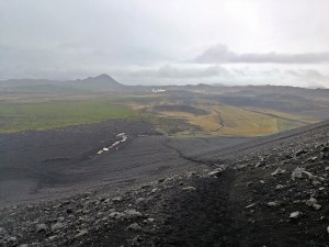 krater wulkaniczny przy jeziorze Myvatn
