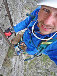 słynna drabinka - masa emocji, przed Kozią Przełęczą