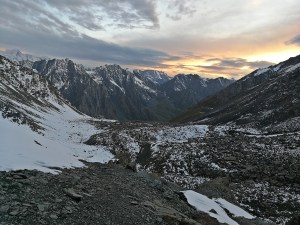 przed zachodem słońca