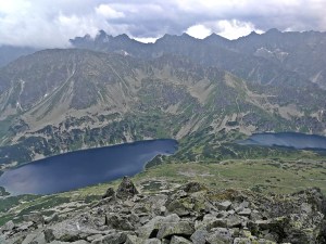 chmury nad Wielkim Stawem Polskim