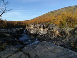 początek szlaku Kungsleden w Abisko