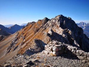 na dolomickiej grani