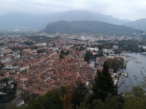 widok na Riva del Garda z Bastione