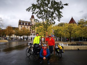 team 35 etapu sztafety Bike Jamboree w Lozannie