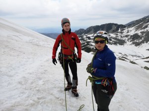 instruktorka Ola Dzik i Piotrek