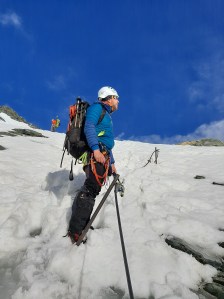 mokry śnieg jak cukier