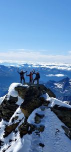 trzech zwycięzców na Kleinglocknerze