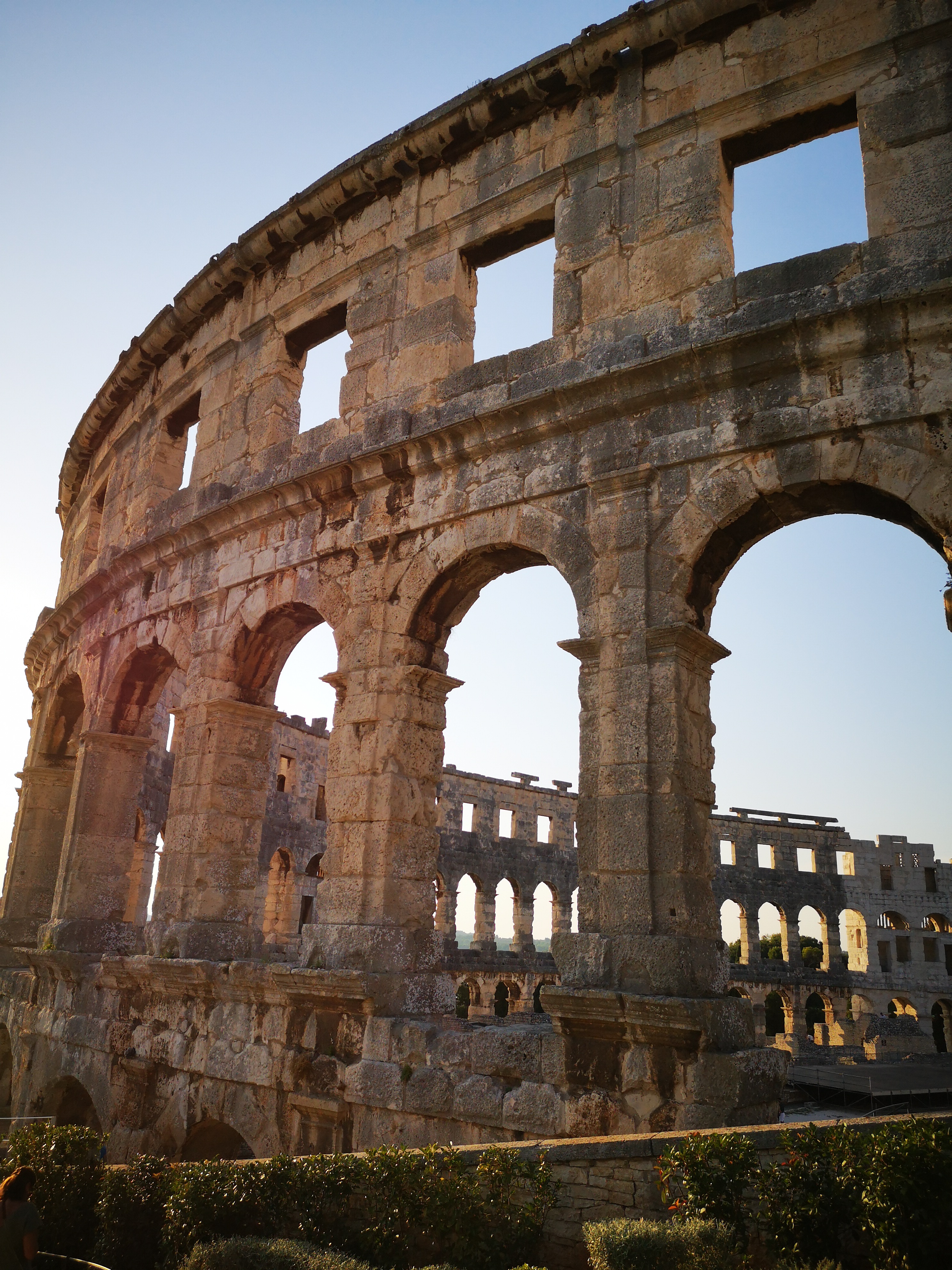 Koloseum w Puli - jedno z trzech najlepiej zachowanych na świecie