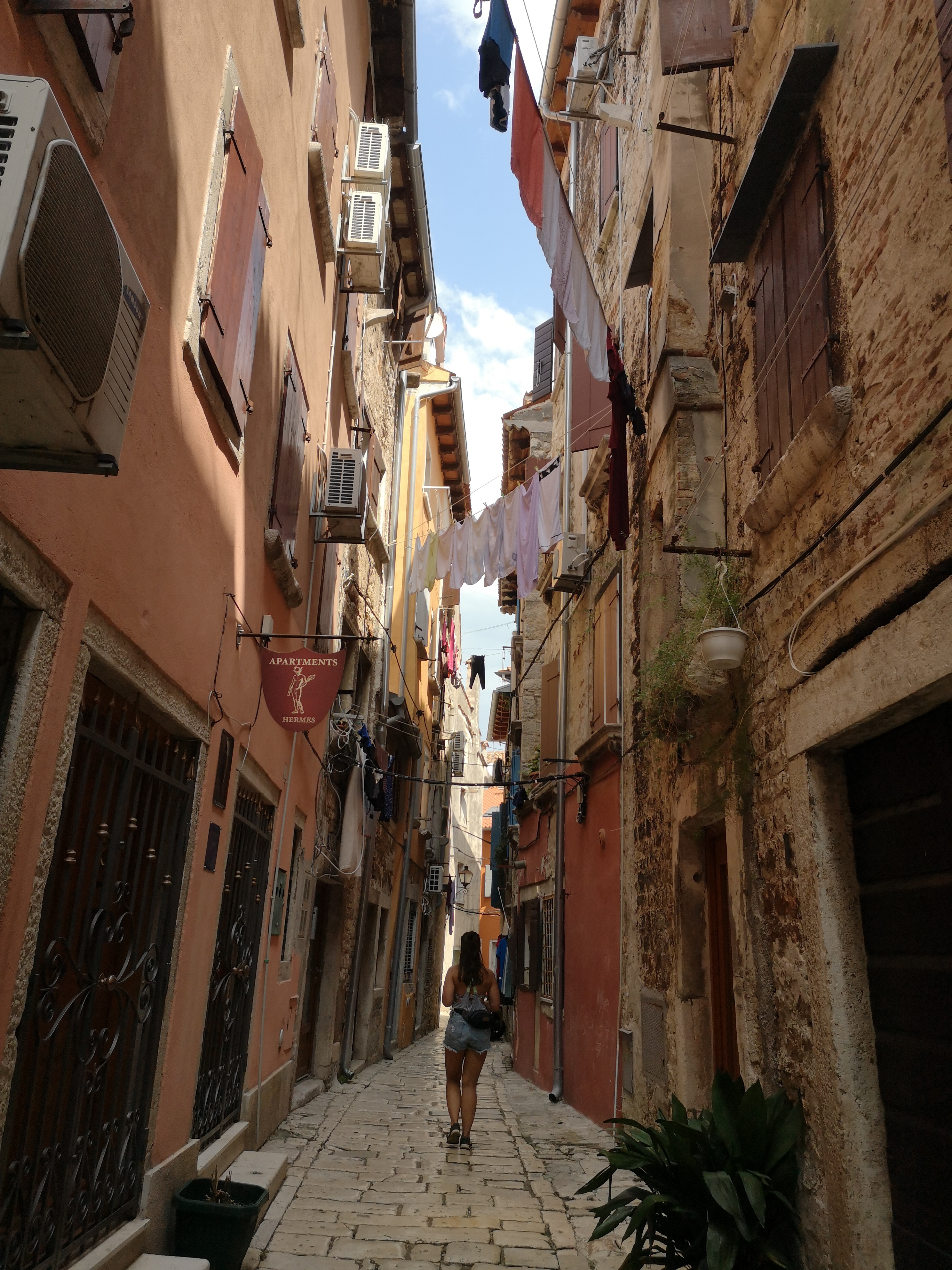 spacerek uliczkami Rovinj