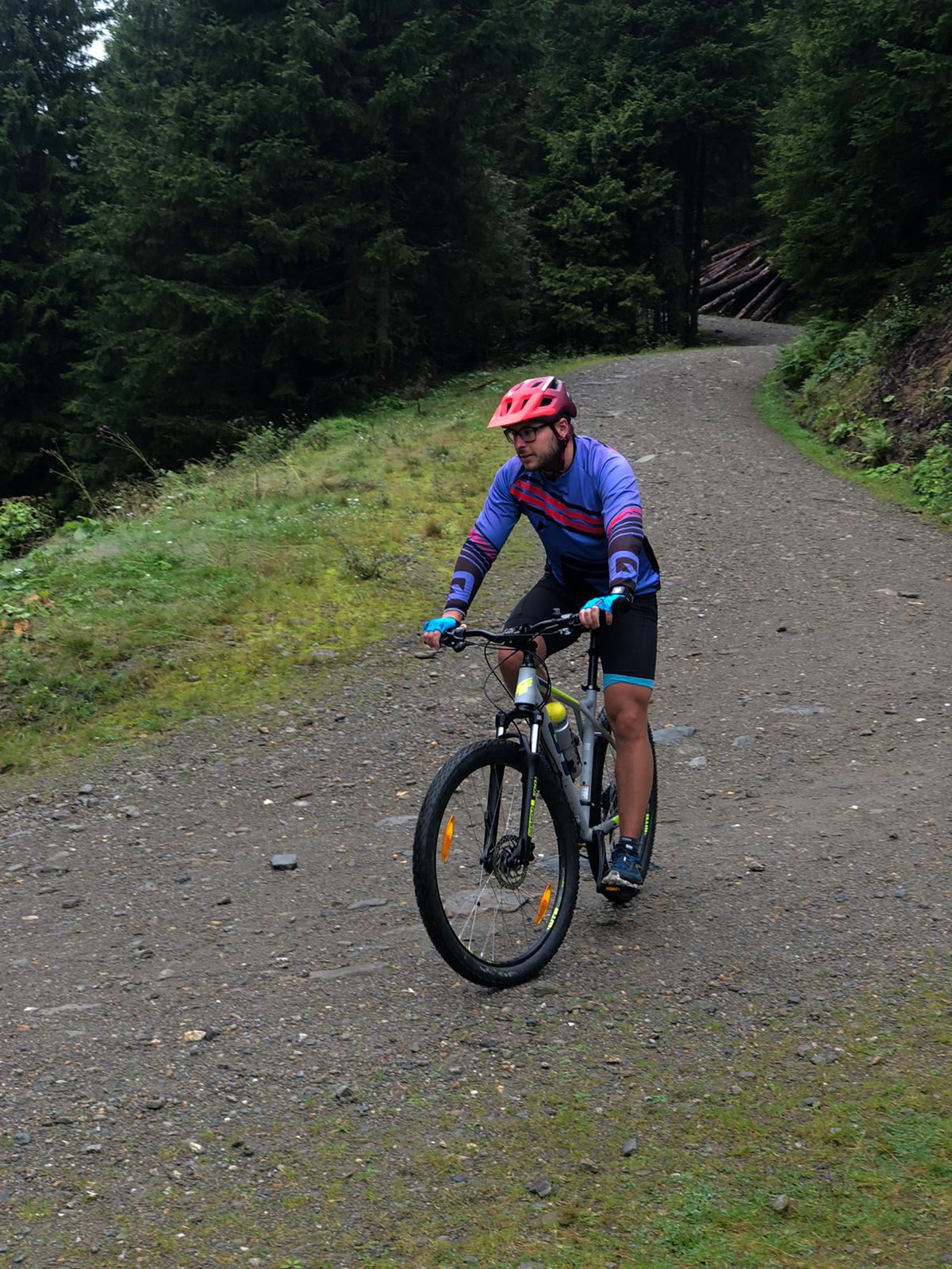 pierwsza trasa MTB w Austrii do Stala Alm