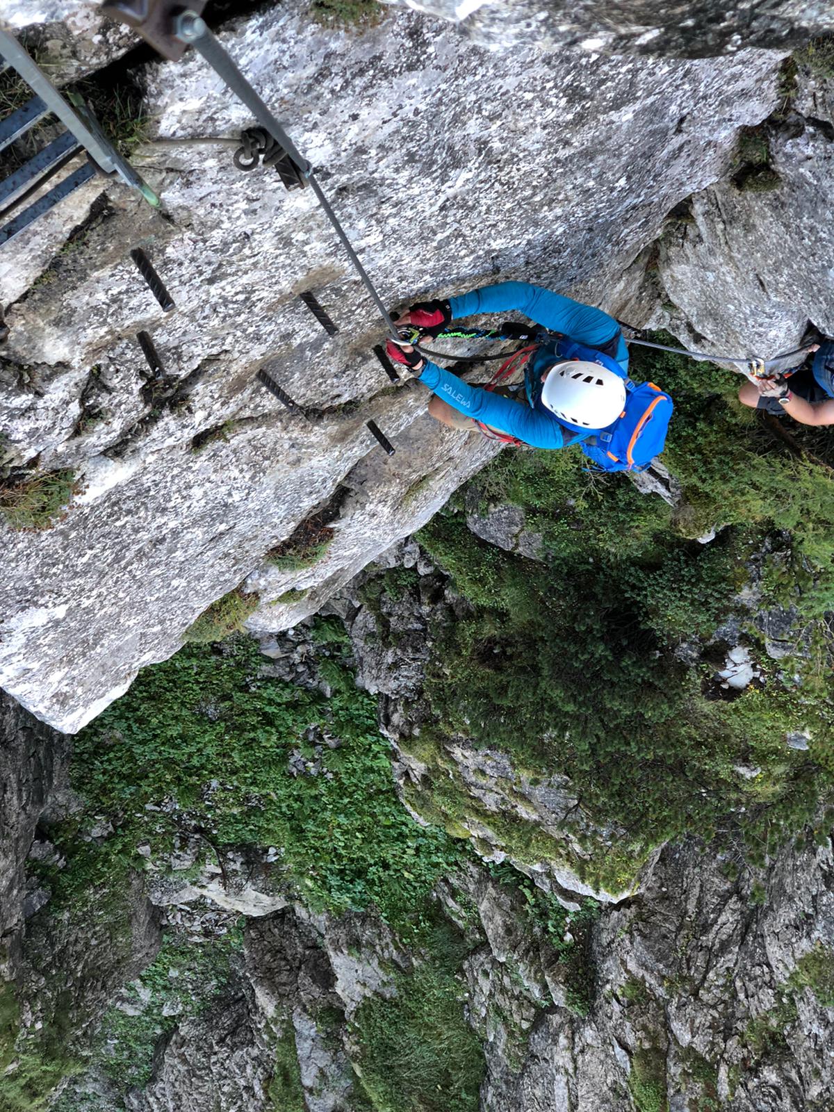 odcinek D na ferracie Intersport
