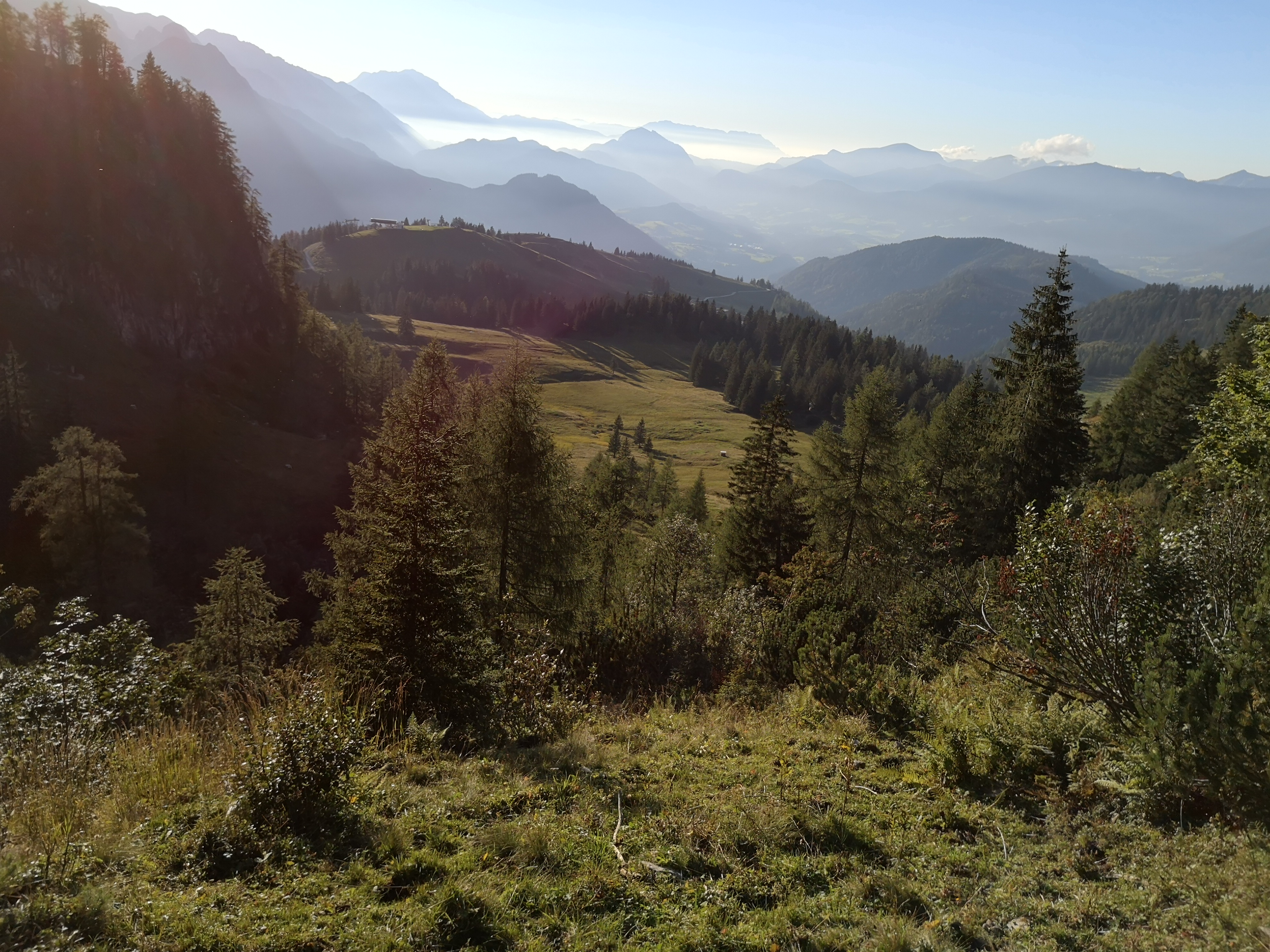 wieczór w górach Dachstein