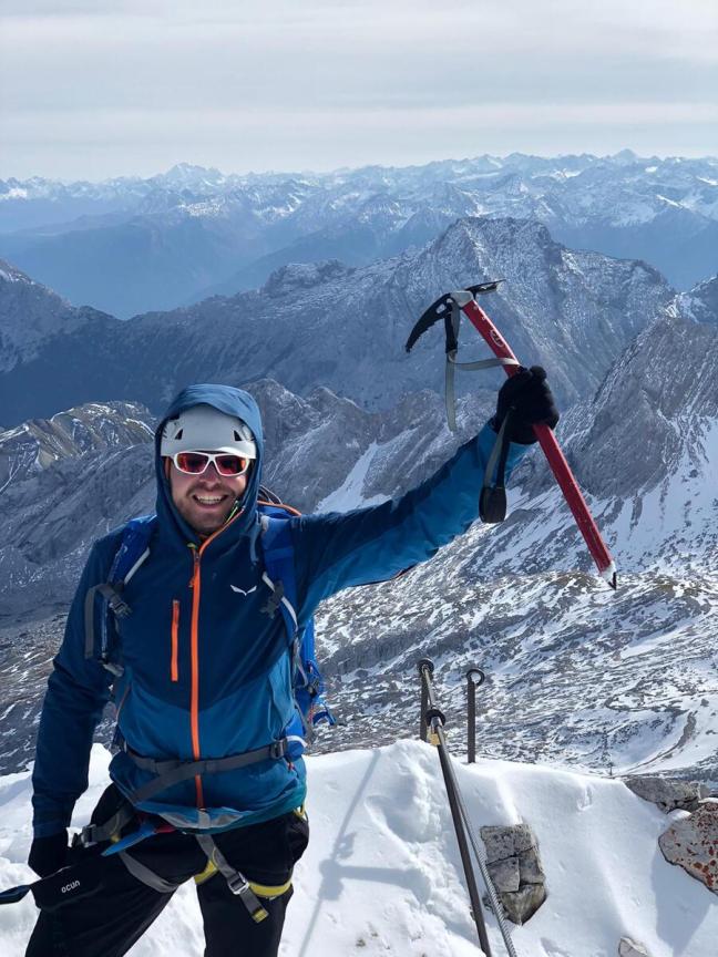 Cezarkos na Zugspitze