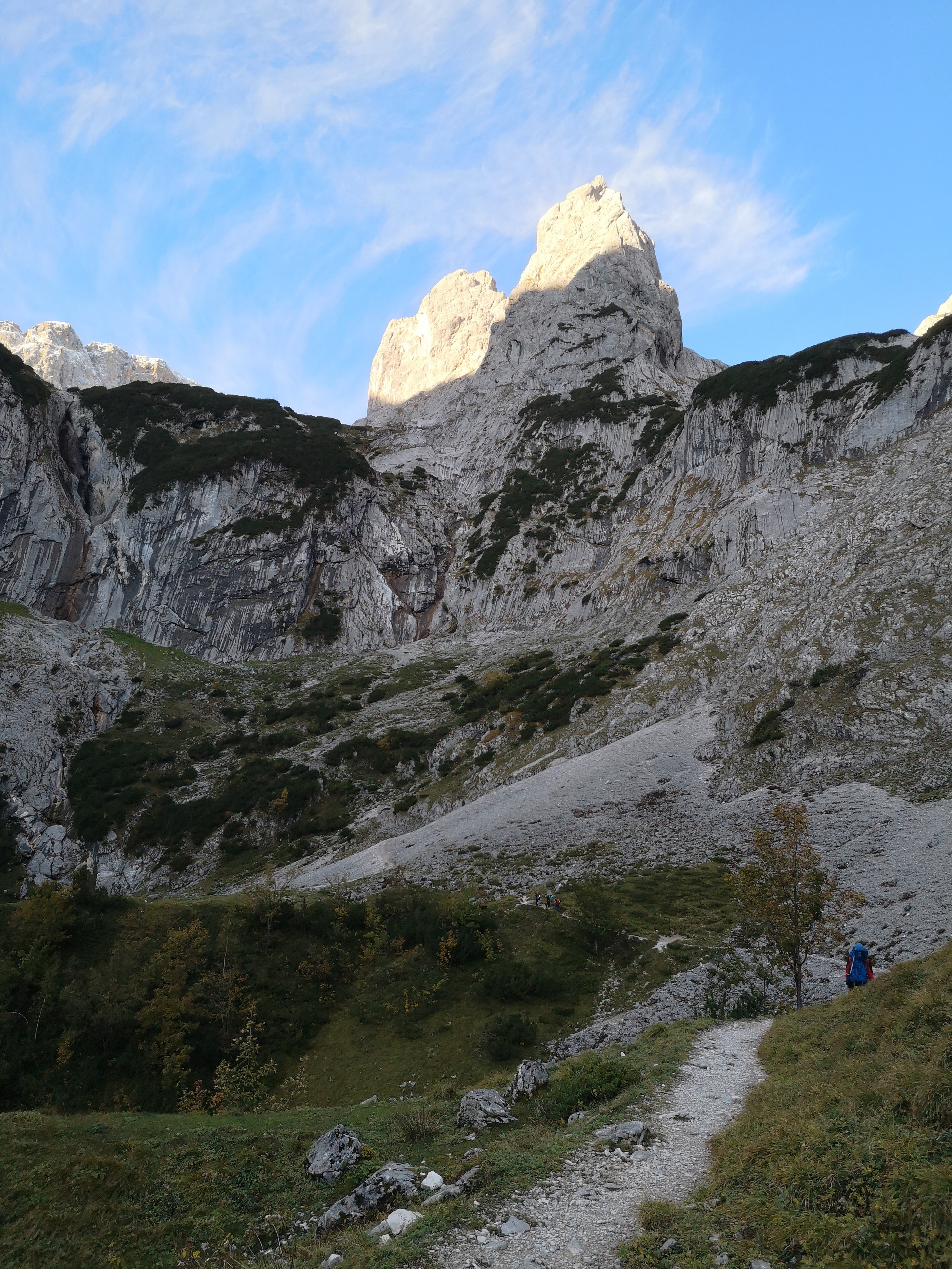 Zugspitze od doliny Hollenthal