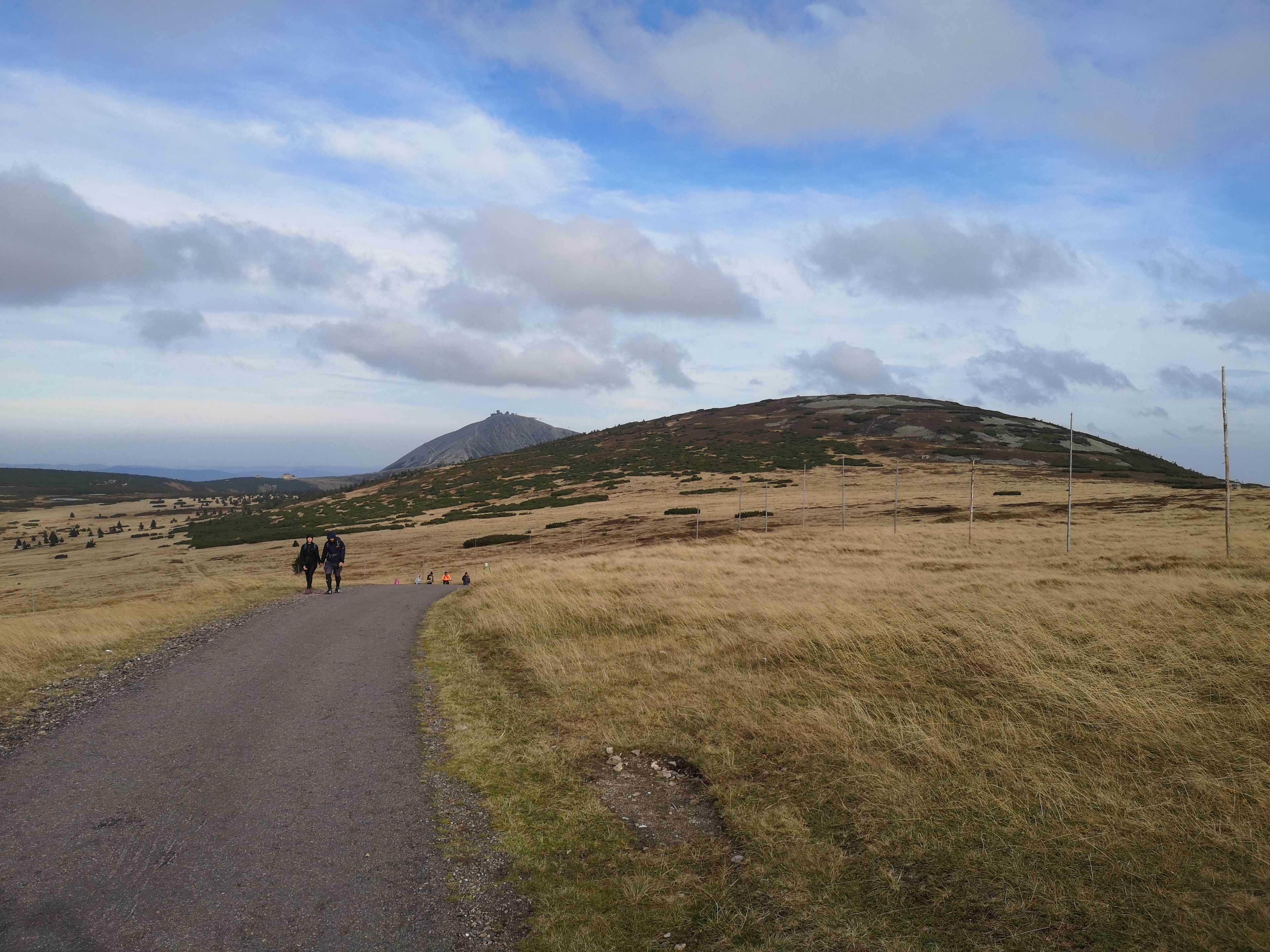 z widokiem na Śnieżkę