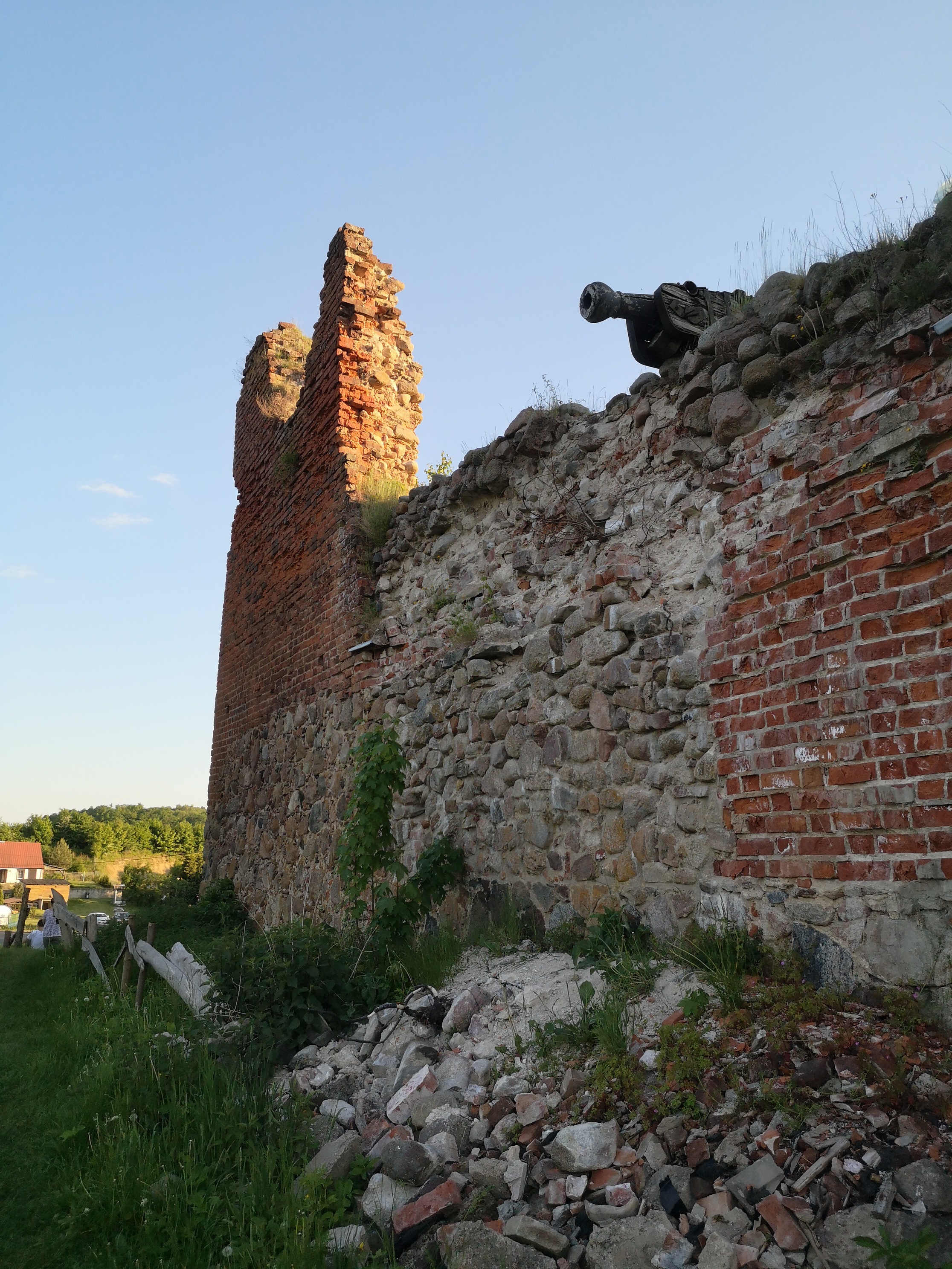 zamek krzyżacki w Drahimiu