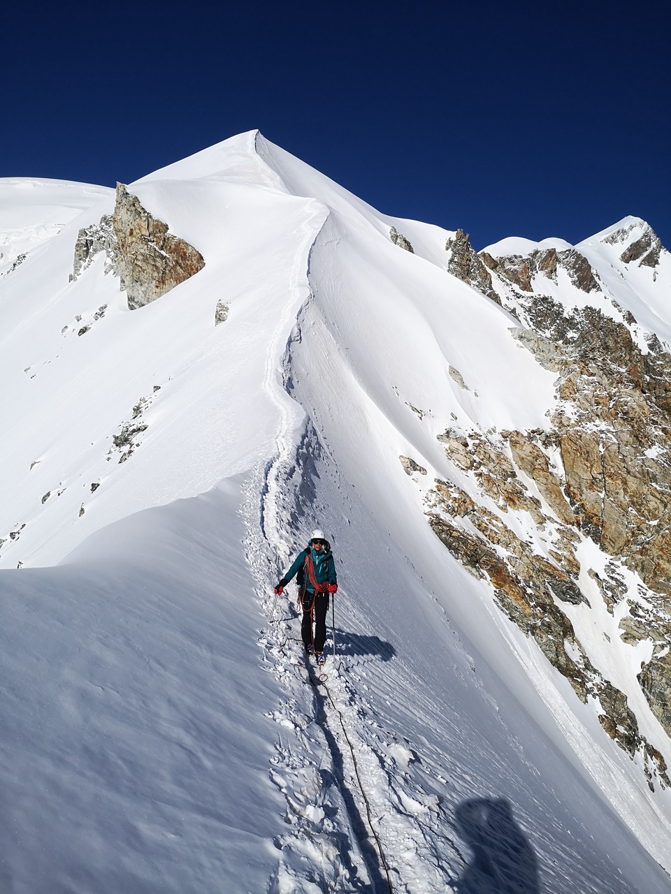 powrót granią Bionnassay