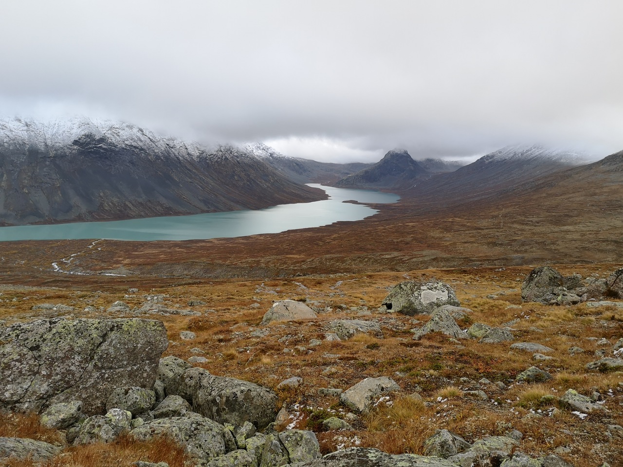 fenomenalne jezioro Russvatnet