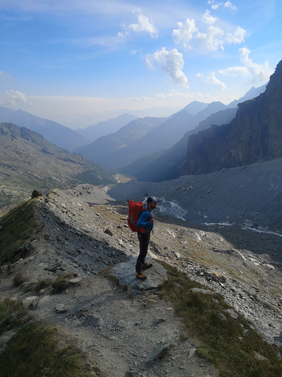 podejście kolejną polodowcową doliną