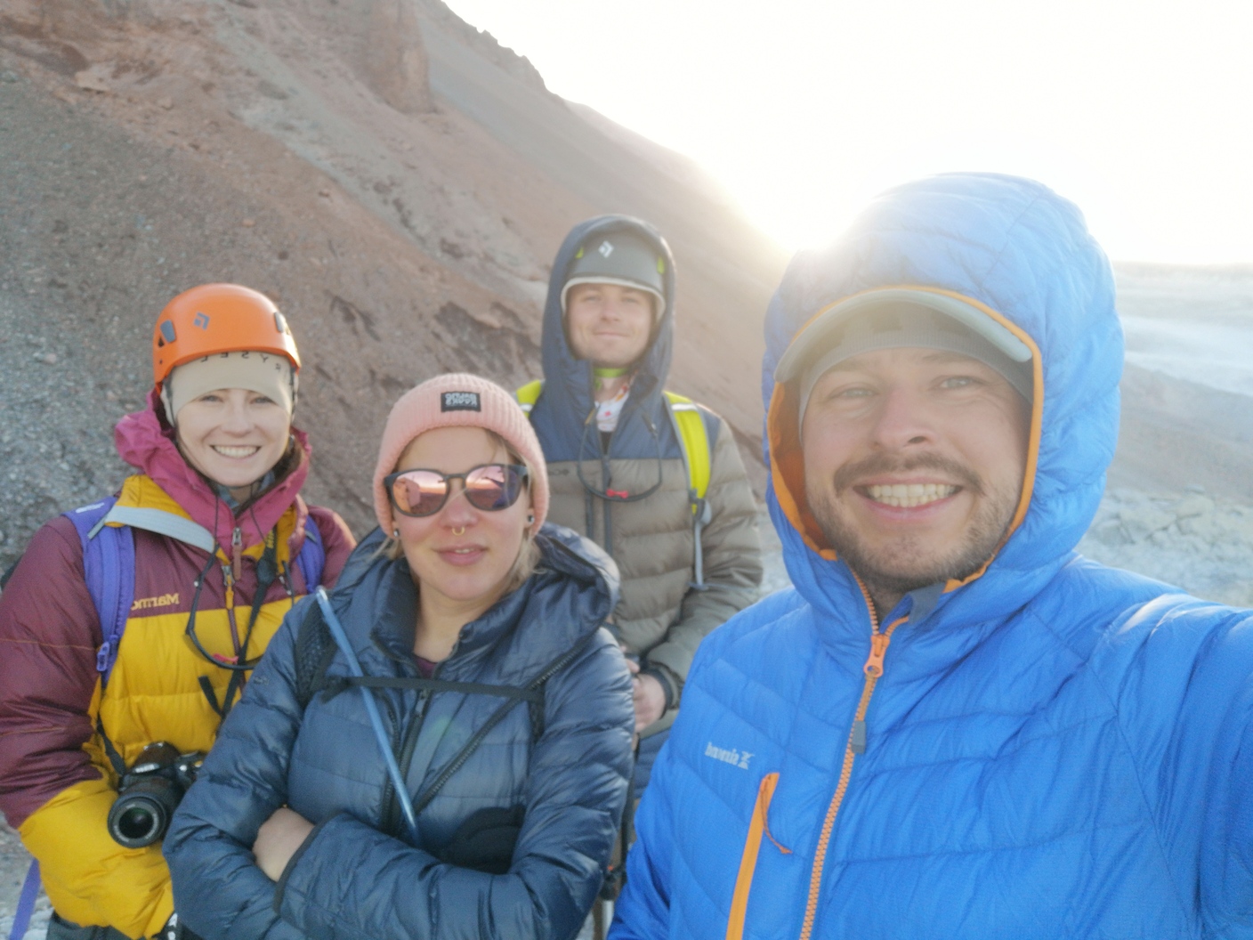 ziomki z Krakowa na wyjściu do kapliczki