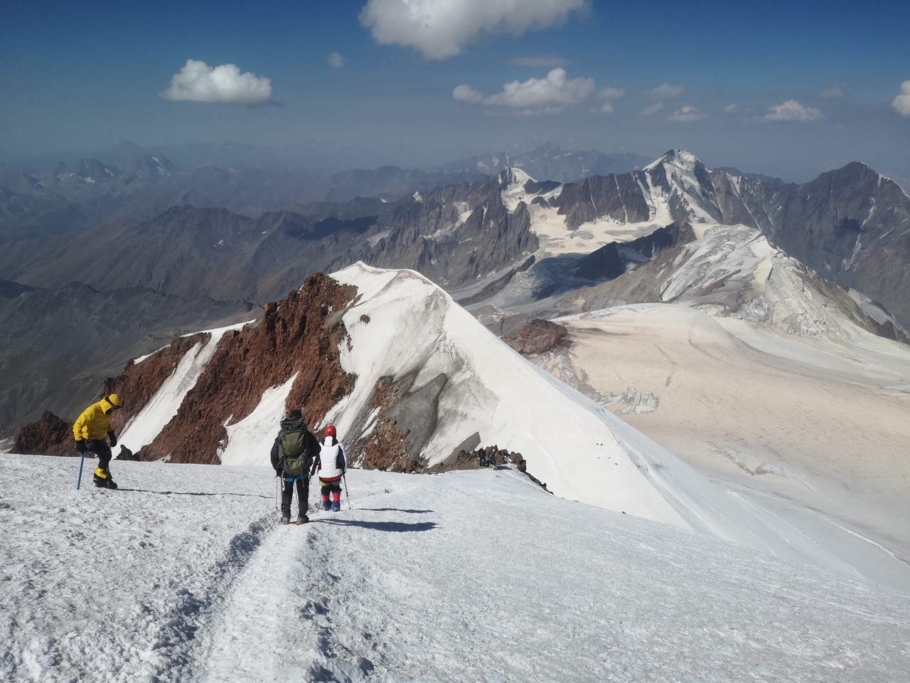 teraz najtrudniejsze - bezpiecznie zejść