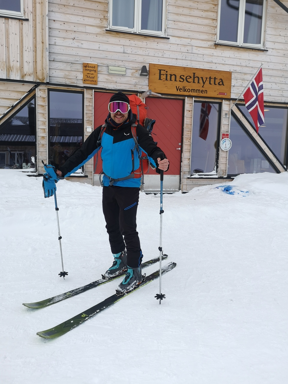 odprawa przed Finsehytta