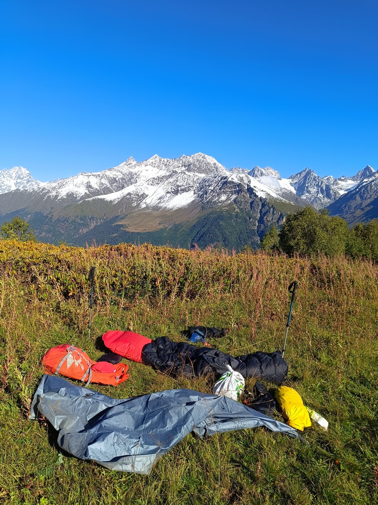 biwak z panoramą Uszby