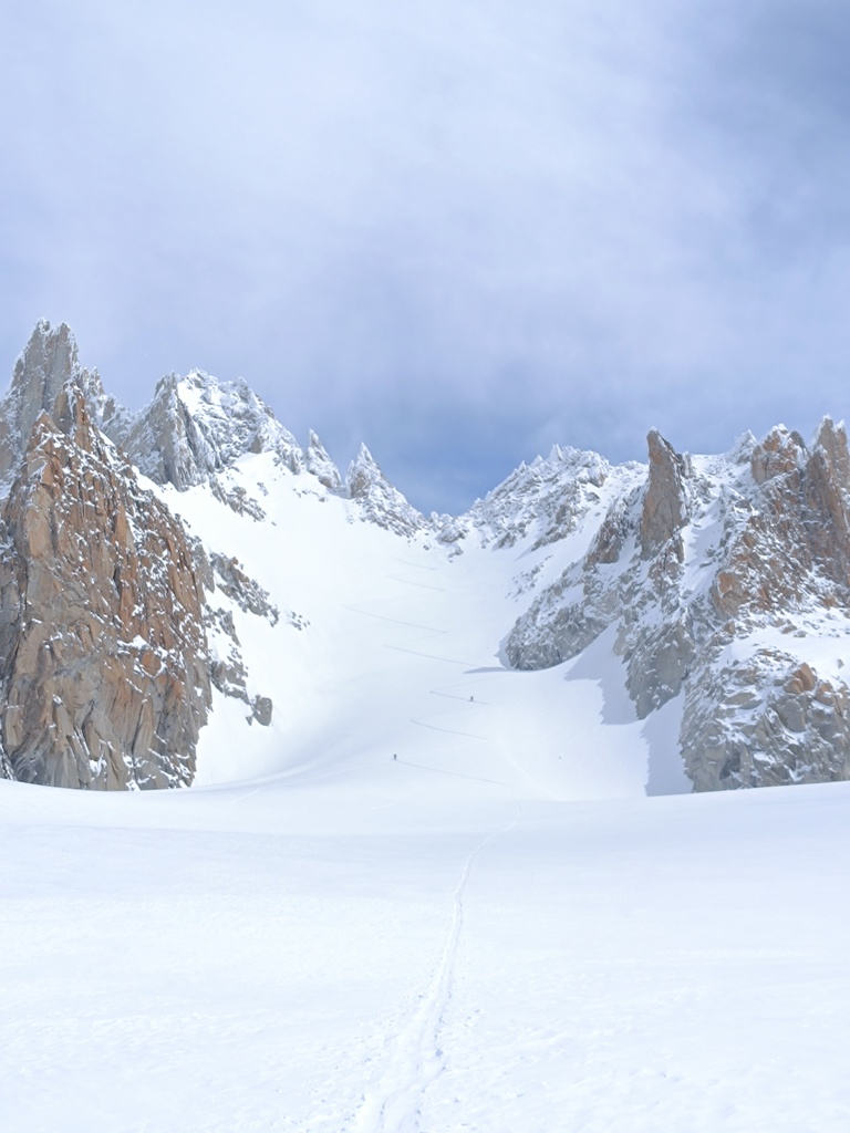 strzeliste wieże przełęczy Superieur du Tour (3288 m n.p.m.)