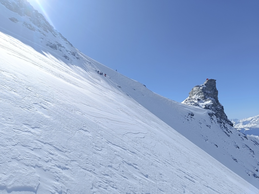 strome zbocze Plateau du Couloir