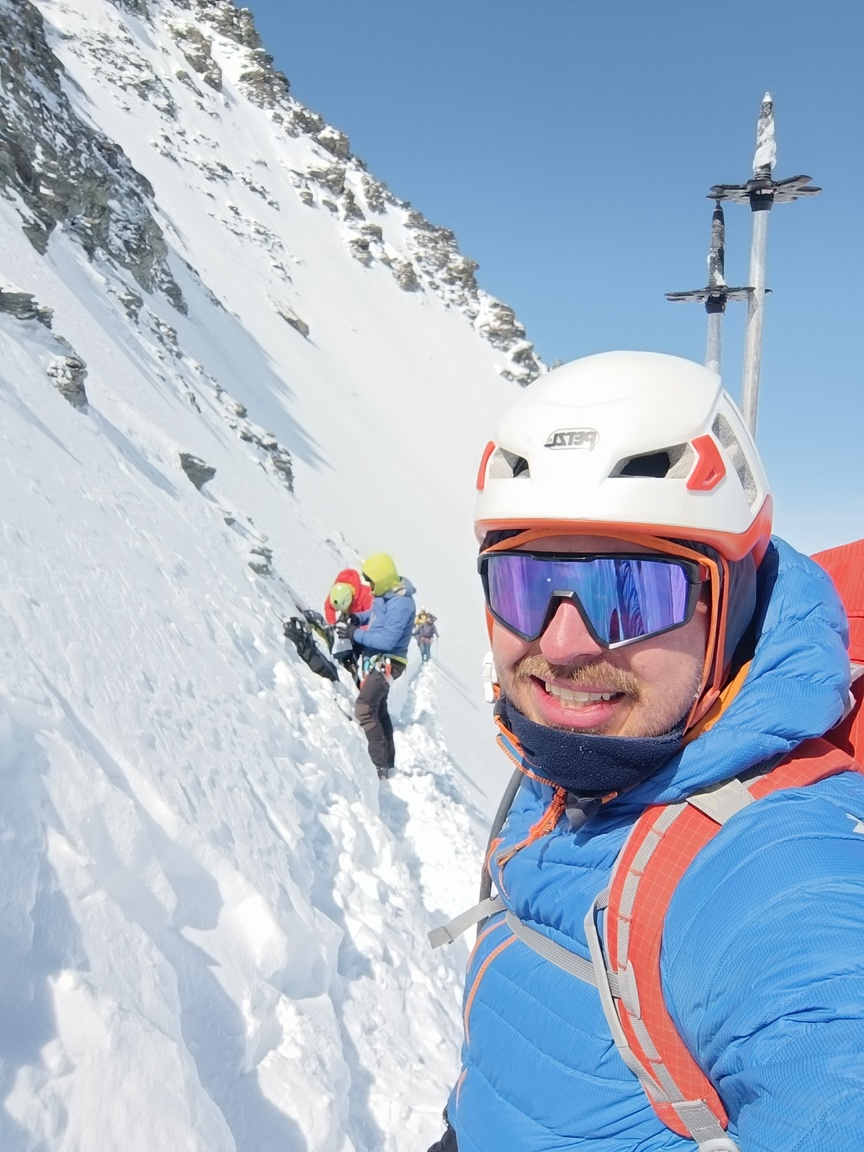 wspinaczka na Plateau du Couloir